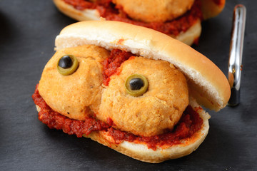 Panini per Halloween decorati