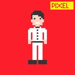 pixel guy art