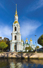 St. Nicholas Naval Cathedral, St.-Petersburg, Russia