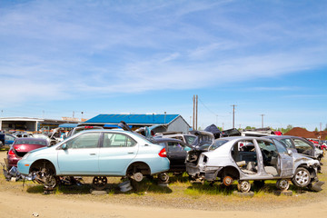 Auto Salvage Yard Junkyard