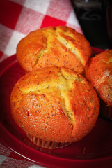 muffins fresh from oven