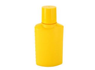 yellow bottle