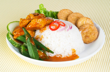 asia food and rice malaysia