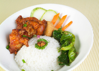 asia food and rice malaysia