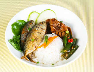 asia food and rice malaysia