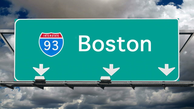 Boston - Interstate 93 Sign Time Lapse