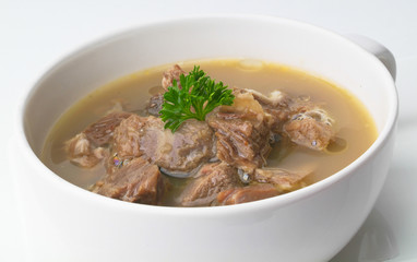 Mutton soup, soup kambing