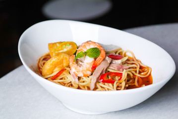 Prawn noodle - Malaysian food