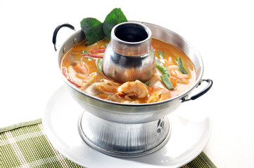 Thai Food Tom Yum seafood