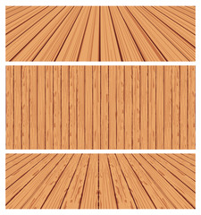 Wood texture, vector background