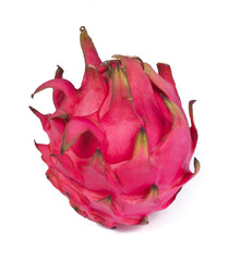dragon fruit isolated on white background
