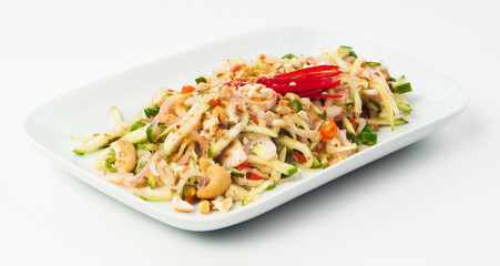 salad Seafood Thai Style in thai restaurant