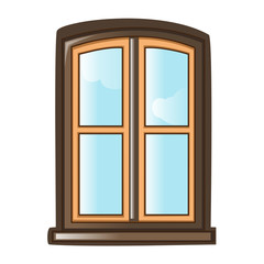 window isolated illustration