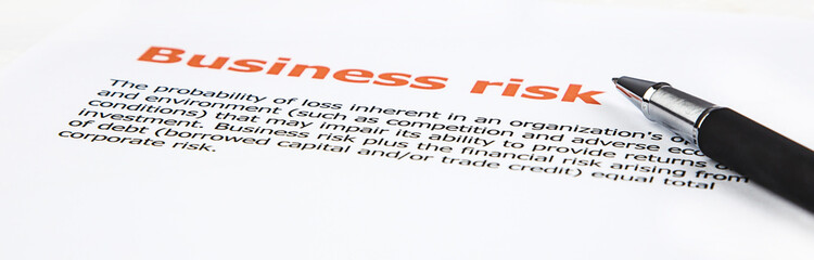 Mean of business risk