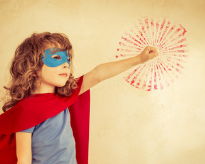 Superhero kid