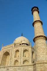 Fototapeta na wymiar Taj Mahal, Agra, India close up