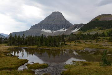 Au Glacier National Park, USA