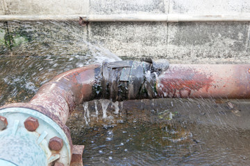 old tube leak
