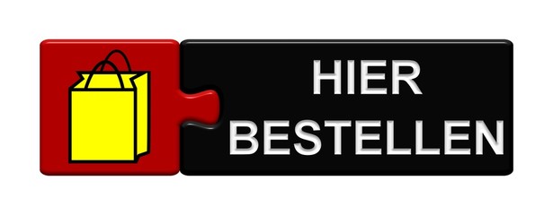 Puzzle-Button rot schwarz: Hier bestellen
