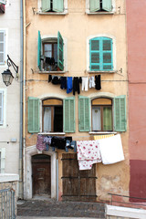 Fototapeta na wymiar Marsylia - przednia (Quartier du Panier)