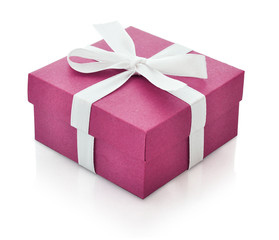 Pink gift box