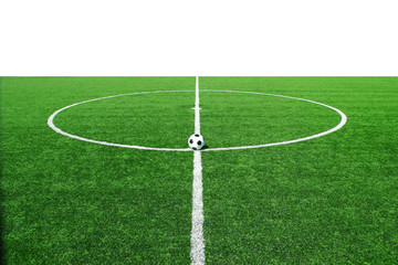 kicking the ball in the game