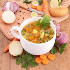 bowl of soup