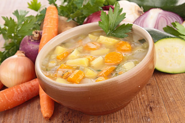 bowl of soup