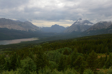 Au Glacier National Park, USA