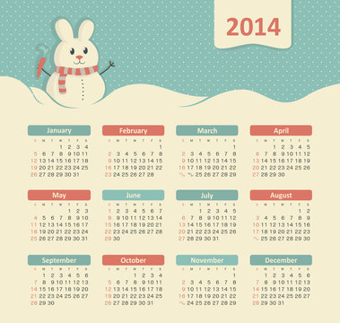 Calendar 2014