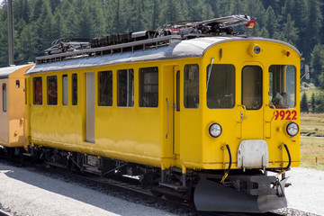 Fototapeta na wymiar Bernina Express