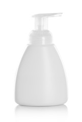 Gel, Foam Or Liquid Soap Dispenser Pump Plastic Bottle White
