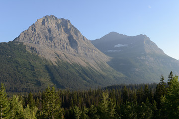 Au Glacier National Park, USA