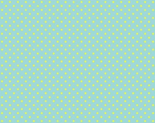 Hintergrund in hellblau mit kleinen gelben Punkten