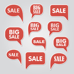 text bubble SALE