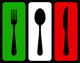 Fork, spoon, knife - Italy