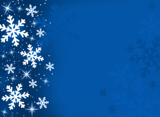 Snowflakes Background