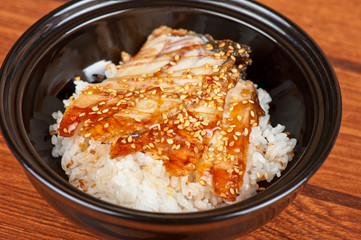 eel with rice