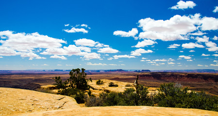 Ausblick zum Monument Valley