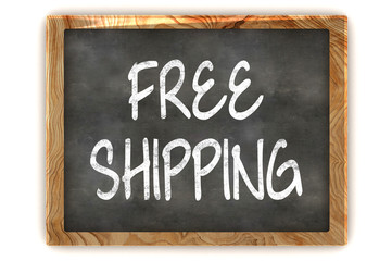 Obraz premium Blackboard Free Shipping