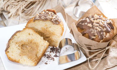 Homemade Caramel Muffin