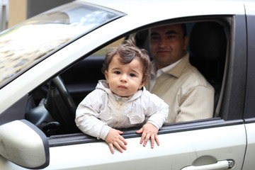 Child in the car