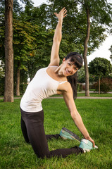 Training in the park