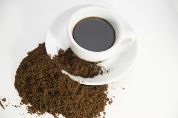 koffee powder from above