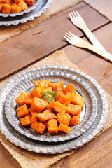 Spicy sweet potato