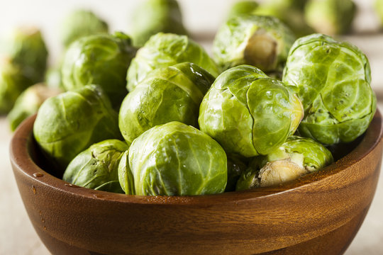 Organic Green Brussel Sprouts