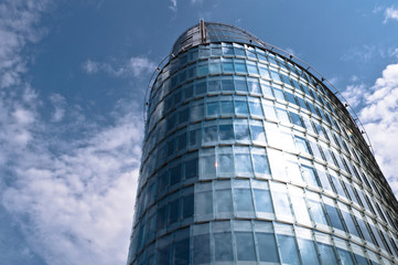 Obraz premium Modern High Rise Building in City Downtown