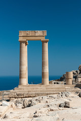 Ruins of Hellenistic stoa