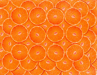 Pomarańcze, tło