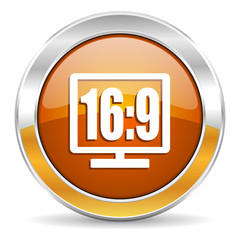 16 9 display icon